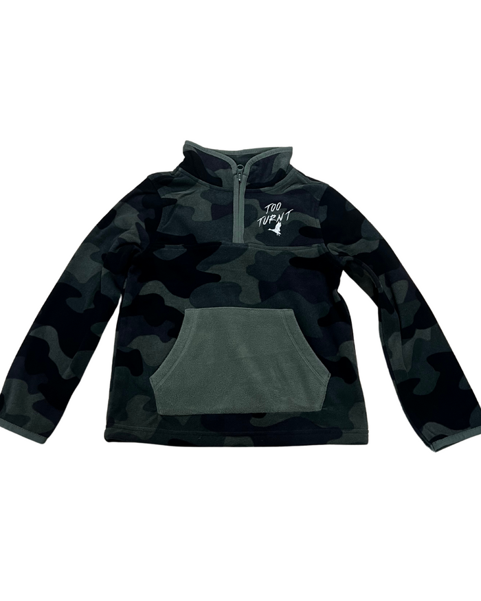 Kids Camo Fleece Jacket